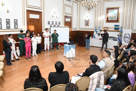 Trabajadores de distintos organismos se capacitaron en primeros auxilios