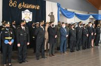 La Escuela de Cadetes de Policía Eduardo Victoriano Taret conmemoró su 86° Aniversario