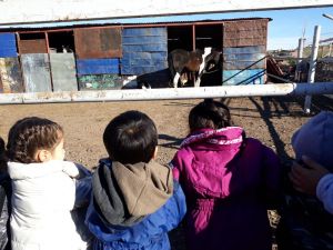 Niñas y niños del CDI Poicu Nuque conmemoraron el Día del Trabajador