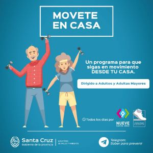 “Movete en casa” se transmitirá por la pantalla de Canal Canal 9