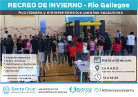 “Recreo de Invierno”: Una propuesta para niños y niñas de Río Gallegos
