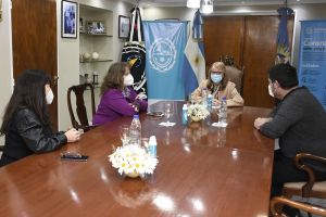 Alicia se reunió con autoridades del PAMI en Casa de Gobierno