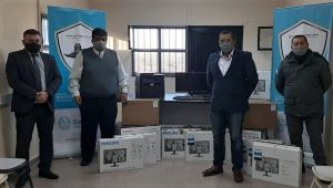 Seguridad entregó herramientas y maquinaria al Servicio Penitenciario Provincial