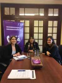 Vessvessian se reunió con la Directora del Instituto Nacional de las Mujeres