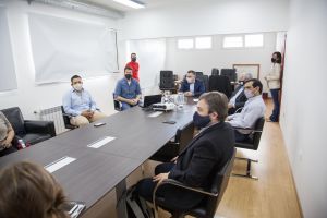El jefe de Gabinete, Leonardo Álvarez encabezó la reunión para la constitución del nuevo organismo