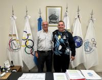 Deportes mantuvo una reunión de trabajo con autoridades Comité Olímpico Argentino