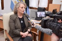 Borselli: “El avión está disponible para que los insumos y medicamentos, sean transportados a la provincia”