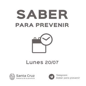 Saber para prevenir | Lunes 20 de julio | Corte 19 horas