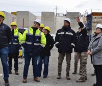 El presidente de ENARSA visitó las represas para un análisis técnico