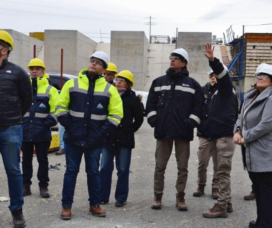 El presidente de ENARSA visitó las represas para un análisis técnico