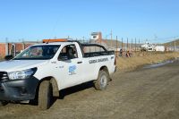 Puerto Santa Cruz: Avanzan las obras de ampliación de la red de agua y cloacas