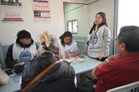 El Ministerio de Salud y Ambiente llevó adelante una jornada en El Calafate, a través del tráiler.