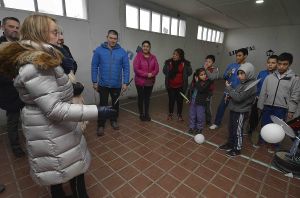 Alicia visitó la Escuela Rural de Fuentes de Coyle