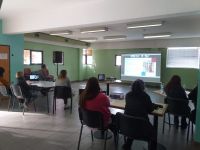 Concretan capacitación en la Biblioteca Juan Hilarión Lenzi