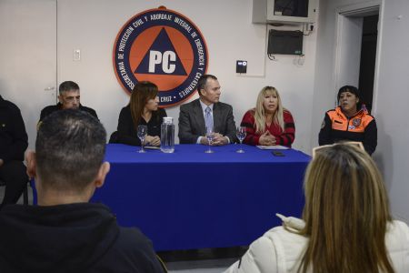 Presentaron protocolo sísmico para reforzar la prevención y la seguridad en las Escuelas de Santa Cruz
