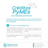 Emergencia Económica y Comercial: Empresas podrán solicitar crédito con subsidio provincial