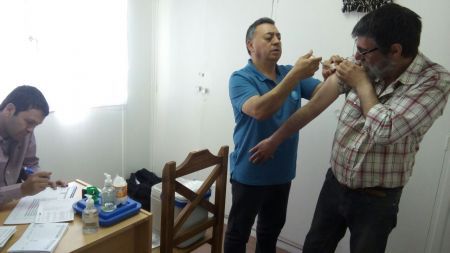 Segunda Jornada de vacunación en el Centro Social para personas en situación de calle