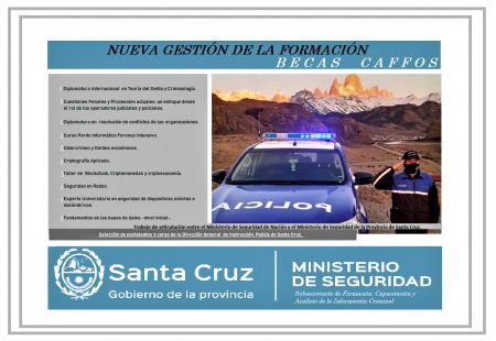 Dan a conocer la nueva oferta de Becas CAFFOS 2021 para las fuerzas de seguridad