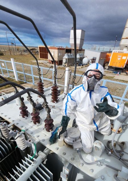 El Gobierno Provincial avanza con obras en Comandante Luis Piedra Buena