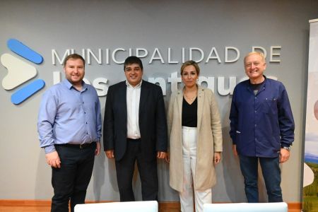 Se realizó un encuentro entre autoridades de Salud y del municipio de Los Antiguos