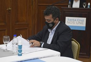 Destacaron la firma de convenio para las obras en Puerto Deseado