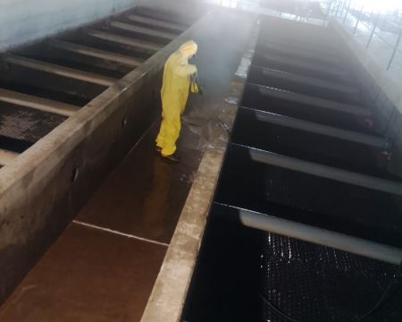 Se culminaron las tareas en la Planta Potabilizadora de El Calafate.