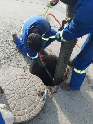Servicios Públicos continúa con tareas de saneamiento