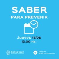 Saber Para Prevenir | Jueves 18 de junio | Actualización 12 horas