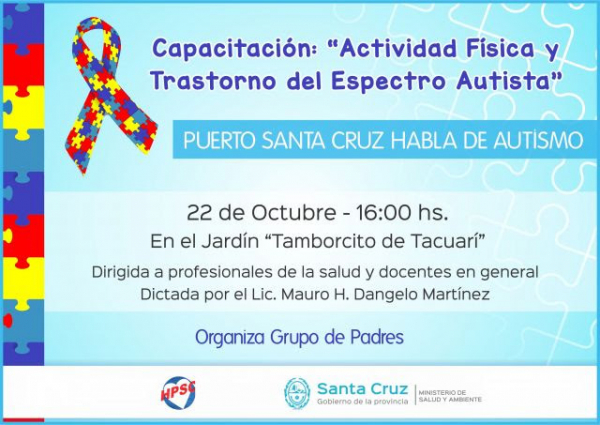 Puerto Santa Cruz habla de autismo