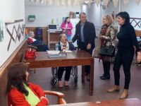 Atención Integral a los Mayores: Autoridades provinciales visitaron el Hogar &quot;Dr. Braulio Zumalacárregui&quot;