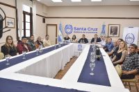 Vidal encabezó la reunión en Casa de Gobierno.