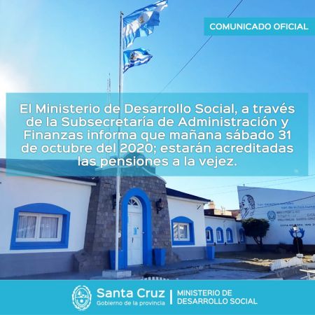 Comunicado del Ministerio de Desarrollo Social