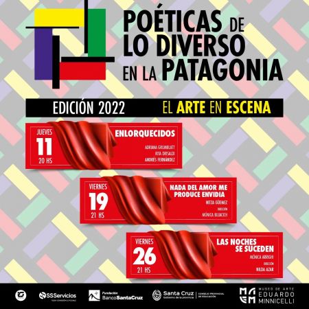 El MAEM presenta Poéticas de lo Diverso en la Patagonia, Edición 2022, El Arte en Escena