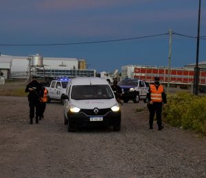 Seguridad acompañó el traslado de las dosis de la Sputnik-V en la Provincia