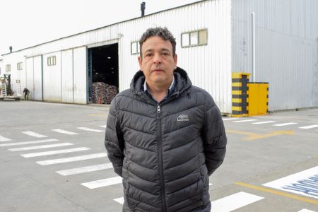 Néstor Tico, intendente de El Chaltén. 
