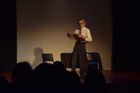 Conmovedora presentación de &quot;Néstor, el presidente militante&quot; en el Complejo Cultural Santa Cruz