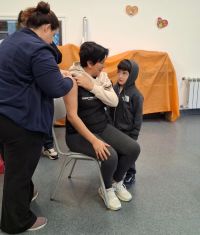 El Programa La Salud va a la Escuela llegó a El Chaltén con una exitosa jornada de inmunización