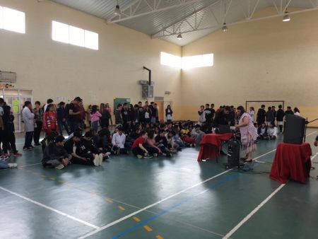 El Gobierno dictó el taller del Programa “Andar Seguro” a estudiantes