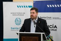 El ministro de Seguridad, Luca Pratti.