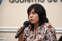 Nadia Astrada, secretaria de Estado de Derechos Humanos. 