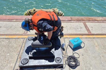 Certificaron bitas en el Puerto de San Julián