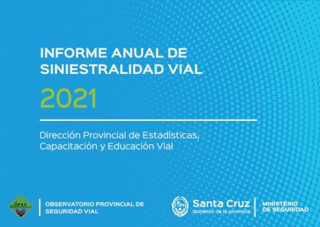 El Informe Anual de Siniestralidad Vial 2021 de Santa Cruz ya se encuentra disponible