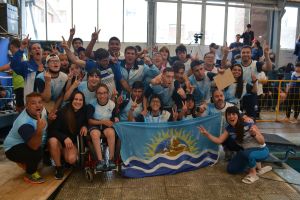Santa Cruz se consagró campeón en natación adaptada y una gran participación en atletismo