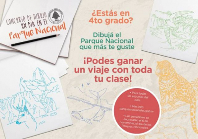 Siguen abiertas las inscripciones al Concurso de Dibujo “Un día en el Parque Nacional”