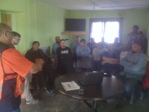 Protección Civil dictó capacitación a personal de Fomicruz de Pico Truncado