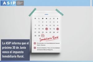 Prórroga para el Impuesto Inmobiliario Rural