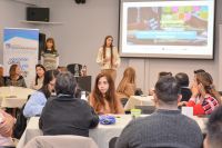 El encuentro tuvo lugar en el salón de Osde, en Río Gallegos. 