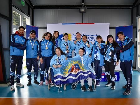 Santa Cruz brilló en el primer día de los Juegos de la Para Araucanía en Punta Arenas