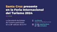 Santa Cruz estará presente en la Feria Internacional de Turismo 2024