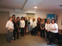 Se inauguró la muestra artística “10 – mujeres – 10” en Casa de Santa Cruz